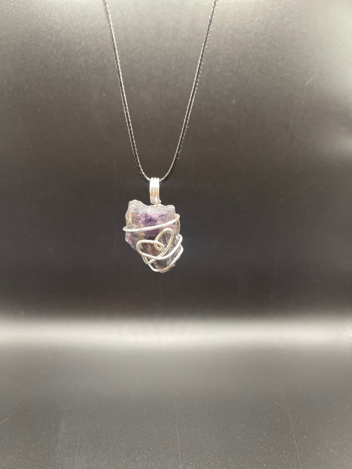 Elevate your Aura with a One of a Kind Wire Wrapped Amethyst Necklace