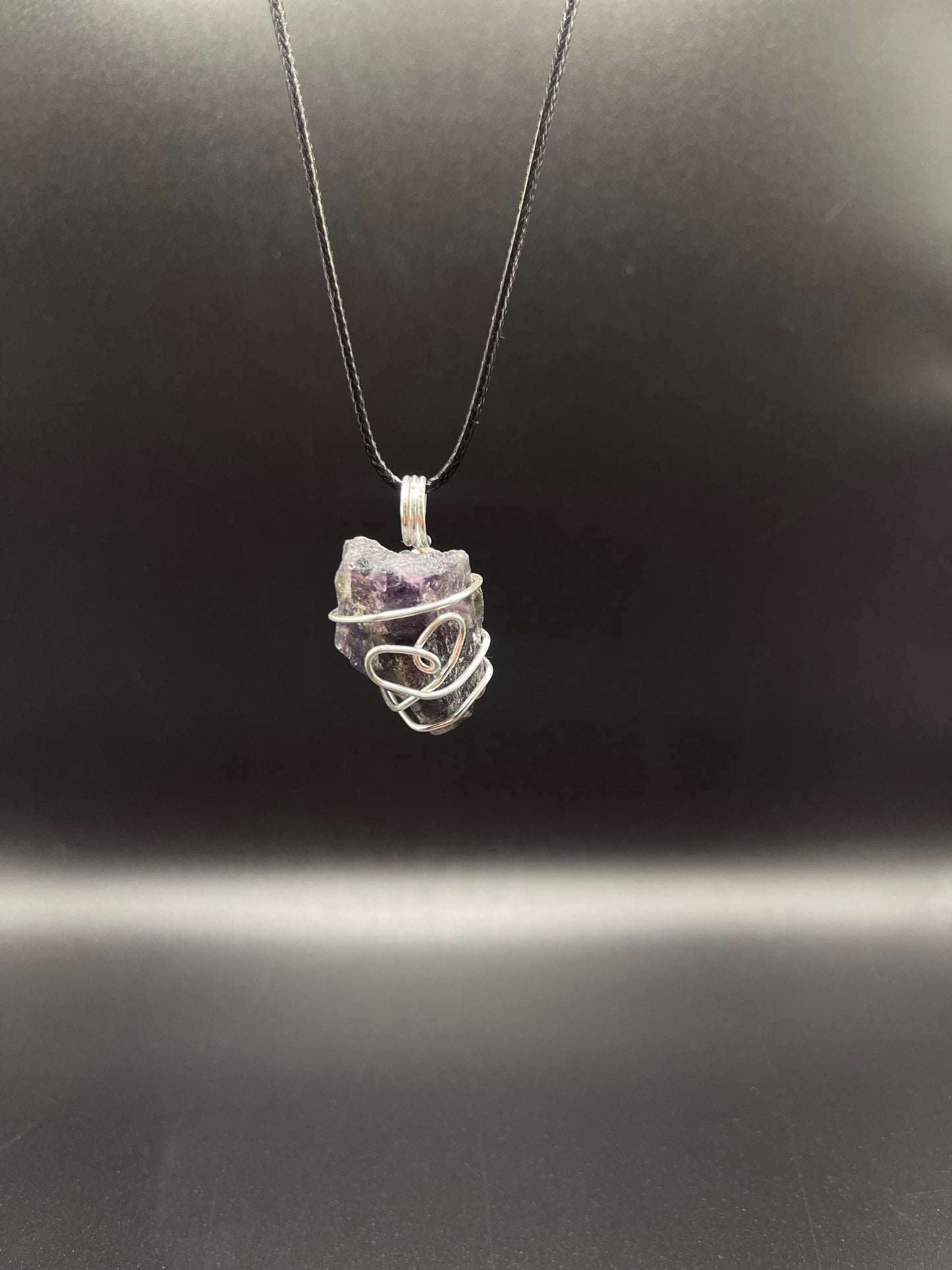 Elevate your Aura with a One of a Kind Wire Wrapped Amethyst Necklace